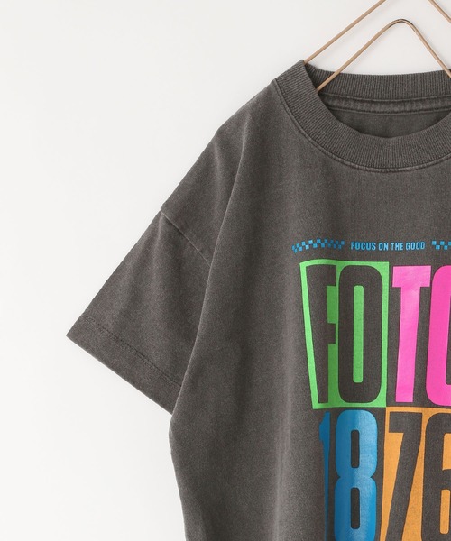 LOWRYS FARM（ローリーズファーム）の「アソートＢＩＧネオンＳＳＴ　323201（Tシャツ/カットソー・キッズ・オフホワイト/グレー/チャコールグレー/イエロー/ホワイト系その他/ブラック/グレー系その他/ホワイト系その他2・110cm/120cm/130cm/140cm/150cm）」の10枚目の写真