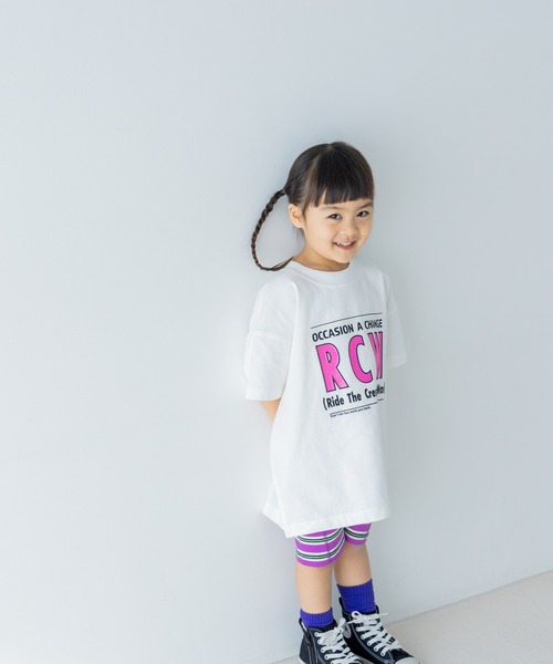 LOWRYS FARM（ローリーズファーム）の「アソートＢＩＧネオンＳＳＴ　323201（Tシャツ/カットソー・キッズ・オフホワイト/グレー/チャコールグレー/イエロー/ホワイト系その他/ブラック/グレー系その他/ホワイト系その他2・110cm/120cm/130cm/140cm/150cm）」の21枚目の写真