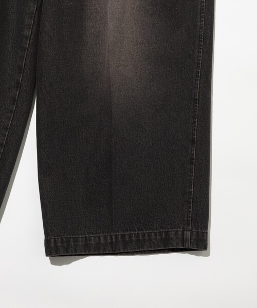 RED KAP（レッドキャップ）の「RED KAP/レッドキャップ 別注 SMU PT-38 2TUCK BAGGY WIDE DENIM PANTS/バギーデニム/ワイドフィット（デニムパンツ・メンズ・ブラック/ネイビー/ブルー・MEDIUM/LARGE）」の9枚目の写真