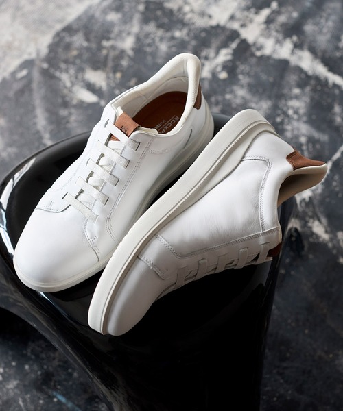 ROCKPORT(ロックポート)の「【MEN】TYNNAR/ティナー ステップアクティベイト スニーカー(スニーカー・メンズ・ホワイト・28.0cm/27.5cm/27.0cm/26.5cm/26.0cm/25.5cm/25.0cm)」の1枚目の写真