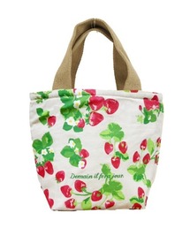 Per sist ence（パーシエンス）の「ポケット付きグラフィックプリント保冷ミニトート（エコバッグ/サブバッグ）」