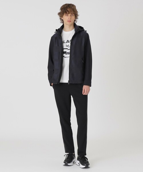 BLACK LABEL CRESTBRIDGE(ブラックレーベル・クレストブリッジ)の「【BLACK lab.】シャドーチェックハイブリッドパーカー(ブルゾン・メンズ・ネイビー/グレー系その他・L/M/XL)」の18枚目の写真