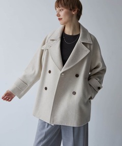 ウールカシミヤダブルフェイス Pコート（ダッフルコート）｜GALERIE