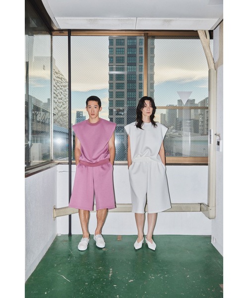 G.V.G.V.(ジーヴィージーヴィー)の「SWEAT SLEEVELESS TOP(スウェット・レディース・ローズ/ホワイト・ONE SIZE)」の11枚目の写真