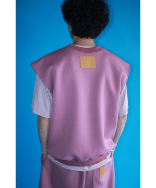 G.V.G.V.(ジーヴィージーヴィー)の「SWEAT SLEEVELESS TOP(スウェット・レディース・ローズ/ホワイト・ONE SIZE)」の3枚目の写真