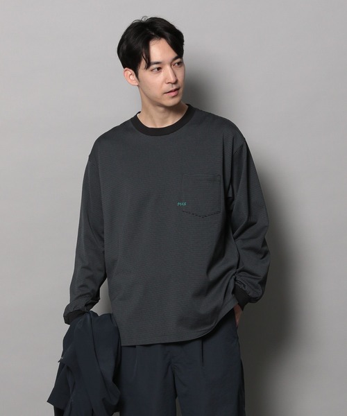 セール】ワンポイント刺繍長袖Tシャツ（Tシャツ/カットソー）｜BAYFLOW