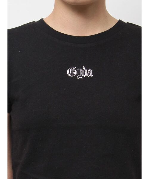 即日発送！GYDA GY bijou Tシャツ　ブラック GYDA bijou short Tシャツ[品番：MKSW0063463]｜GYDA（ジェイダ