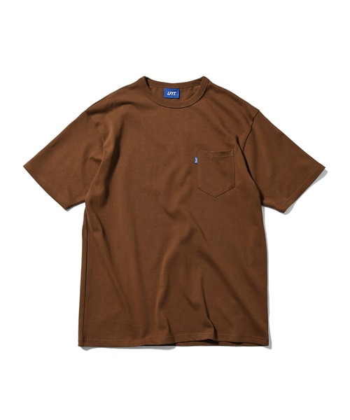 LFYT(エルエフワイティー)の「LFYT ラファイエット【Lafayette】- ポケット ロゴ ストリート シンプル アウトドア オーバー 無地 Tシャツ【SOLID POCKET TEE LS250104】(Tシャツ/カットソー・メンズ・ブルー/ブラック/ホワイト/ブラウン/ライトグリーン・MEDIUM/LARGE/X-LARGE/XX-LARGE/SMALL)」の1枚目の写真