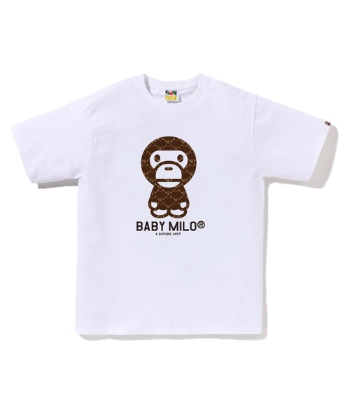COLLEGE MONOGRAM BABY MILO TEE（Tシャツ/カットソー）｜A