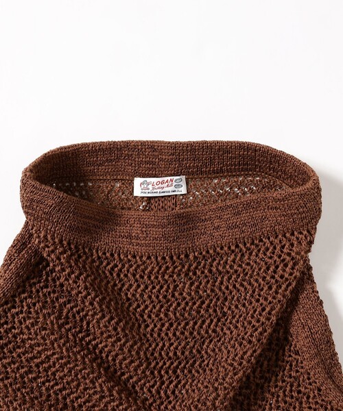【BROWN】LOGAN Knitting Mills / ニット スカート LOGAN Knitting Mills / ニット スカート 【公式通販】
