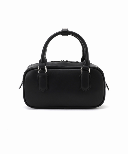 VELETTO（ベレット）の「【VELETTO/ヴェレット】スクエアボストンBAG（ボストンバッグ・レディース・ブラック/ホワイト・FREE）」の5枚目の写真