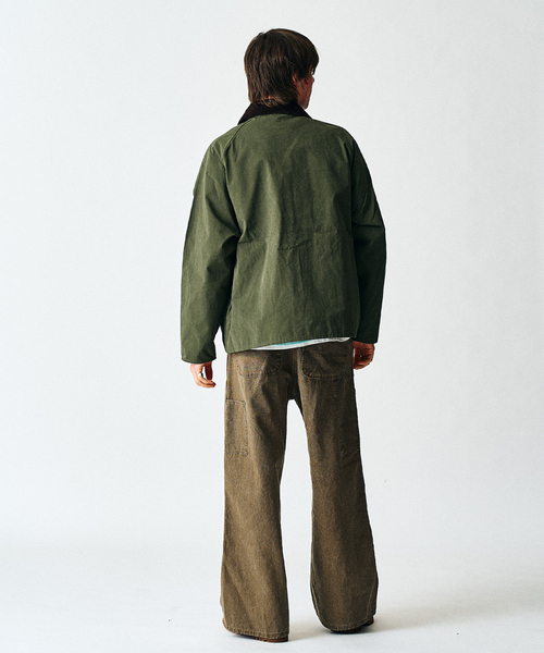 Barbourバブアー OS Transporter Casual Barbour - Oversized Transporter Casual Jacket in Sage – Stoy