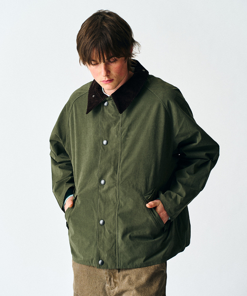 Barbour(バブアー)の「BARBOUR / バブアー os transporter casual jacket(その他アウター・メンズ・カーキ/ネイビー・38/36/40)」の11枚目の写真