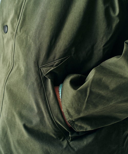 Barbour(バブアー)の「BARBOUR / バブアー os transporter casual jacket(その他アウター・メンズ・カーキ/ネイビー・38/36/40)」の17枚目の写真