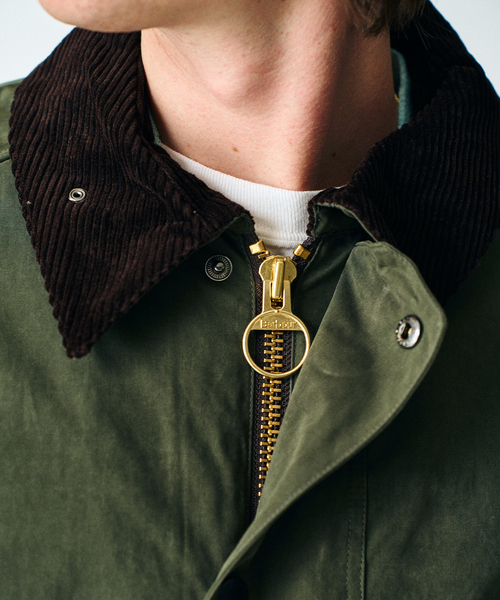 Barbour(バブアー)の「BARBOUR / バブアー os transporter casual jacket(その他アウター・メンズ・カーキ/ネイビー・38/36/40)」の18枚目の写真