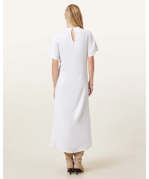 ALLSAINTS(オールセインツ)の「ROSIE SHORT SLEEVE MIDI DRESS | ROSIE 半袖 ミディ ドレス・ワンピース(ワンピース・レディース・ホワイト系その他・4/6/8)」の5枚目の写真