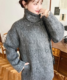 lawgy シャギー　コート　グレー lawgy シャギー コート グレー