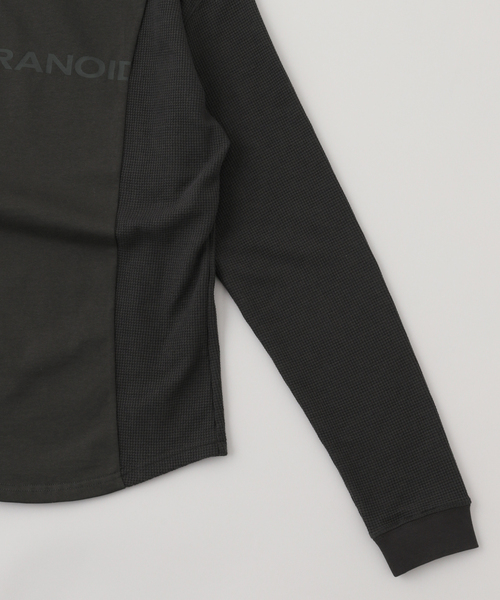 PARANOID（パラノイド）の「【PARANOID / パラノイド】ドッキング ロング Tシャツ（Tシャツ/カットソー・メンズ・カーキ/ブラック・LARGE/MEDIUM/SMALL）」の10枚目の写真