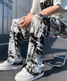SEN TOKYO（セントーキョー）の「総柄デザイン ワイドストレートパンツ（その他パンツ）」