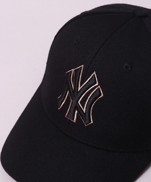 MLB Korea（エムエルビーコリア）の「(GKT)【MLB】Korea ダイヤモンド ロゴ メジャーリーグ キャップ（キャップ・レディース・ホワイト×ピンク/ブラック×ピンク/グレー/ブルー/ブラック×ホワイト/ブラック×ゴールド/ブラック×ベージュ/ベージュ・FREE）」の20枚目の写真