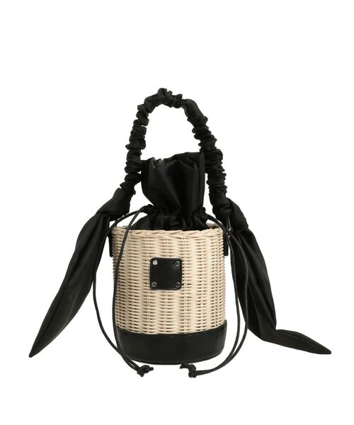 dazzlin（ダズリン）の「リボンハンドルカゴバッグ（かごバッグ・レディース・ブラック・FREE）」の16枚目の写真