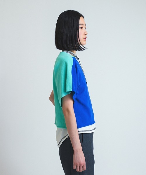 soduk（スドーク）の「t-knit（ニット/セーター・レディース・ピンク/ブラック/ブルー・ONE SIZE）」の16枚目の写真