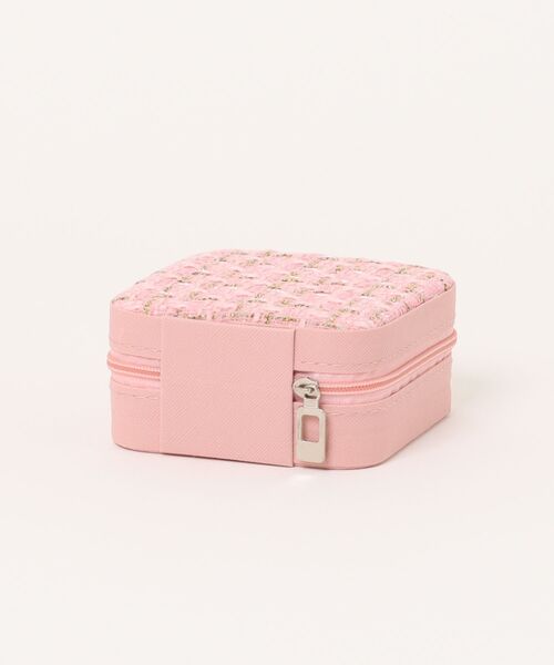 アクセサリーケース アクセサリーケース ジュエリーボックス コンパクト[品番