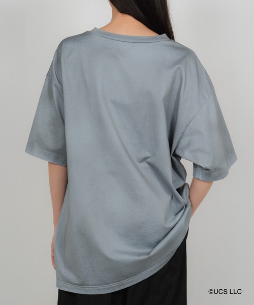 Knuth Marf(クヌースマーフ)の「Wicked/Vintage T shirt/unisex(Tシャツ/カットソー・レディース・ブルー/ベージュ・FREE)」の14枚目の写真