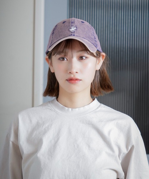 BEVERLY HILLS POLO CLUB（ビバリーヒルズポロクラブ）の「【BEVERLY HILLS POLO CLUB/ビバリーヒルズポロクラブ】ピグメントキャップ（キャップ・メンズ・パープル/イエロー/ブルー/ブラック・FREE）」の10枚目の写真