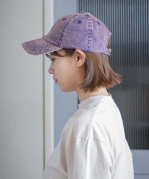 BEVERLY HILLS POLO CLUB（ビバリーヒルズポロクラブ）の「【BEVERLY HILLS POLO CLUB/ビバリーヒルズポロクラブ】ピグメントキャップ（キャップ・メンズ・パープル/イエロー/ブルー/ブラック・FREE）」の11枚目の写真