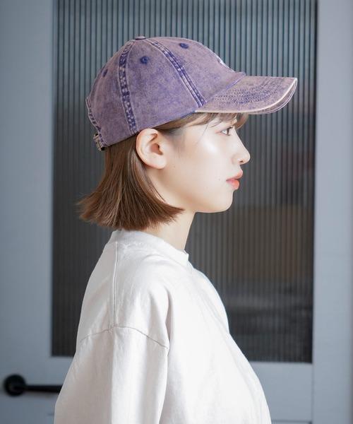 BEVERLY HILLS POLO CLUB（ビバリーヒルズポロクラブ）の「【BEVERLY HILLS POLO CLUB/ビバリーヒルズポロクラブ】ピグメントキャップ（キャップ・メンズ・パープル/イエロー/ブルー/ブラック・FREE）」の13枚目の写真