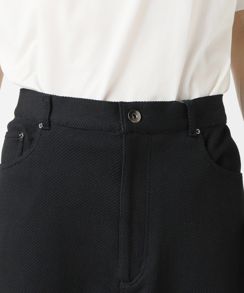 B.C STOCK（ベーセーストック）の「【Deux Allures/ドゥ アリュール】オニカルゼワイドパンツ（スラックス・メンズ・ホワイト/ブラック・LARGE/MEDIUM）」の11枚目の写真