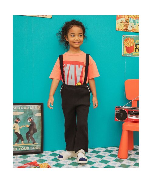 BREEZE（ブリーズ）の「【リンク/ジュニア対応】FOスマイルロゴ半袖Tシャツ（Tシャツ/カットソー・キッズ・その他2/ミント/オレンジ/パープル/レモンイエロー/アイボリー・80/90/130/140/100/110/120/150）」の12枚目の写真