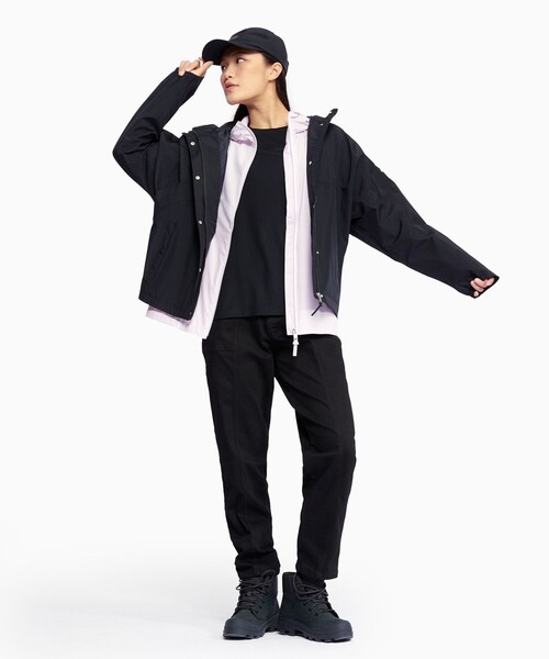 撥水 UVカット ソーラーパック パッカブルフーデッドジャケット