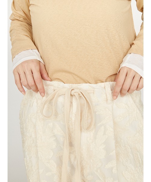 セール】ウエストギャザーワイドパンツ（その他パンツ）｜emmi