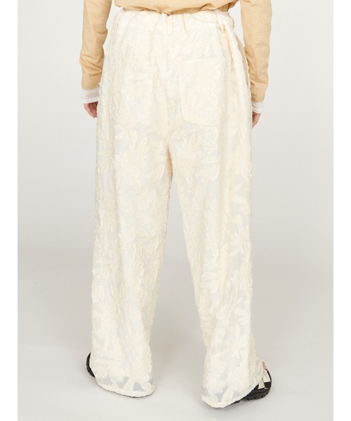 emmi（エミ）の「ウエストギャザーワイドパンツ（その他パンツ・レディース・ブルー/アイボリー/インディゴブルー・0/1）」の7枚目の写真