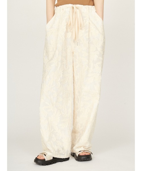 emmi（エミ） ウエストギャザーワイドパンツ セール】ウエストギャザーワイドパンツ（その他パンツ）｜emmi