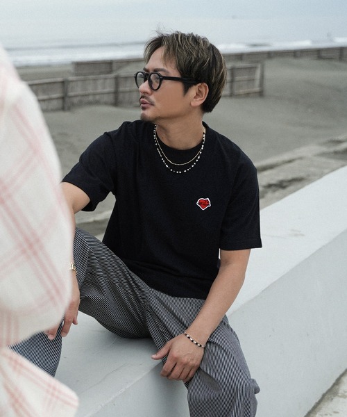 #Re:room（リルーム）の「ハートアイコンTシャツ（Tシャツ/カットソー・メンズ・ホワイト・S-M）」の18枚目の写真