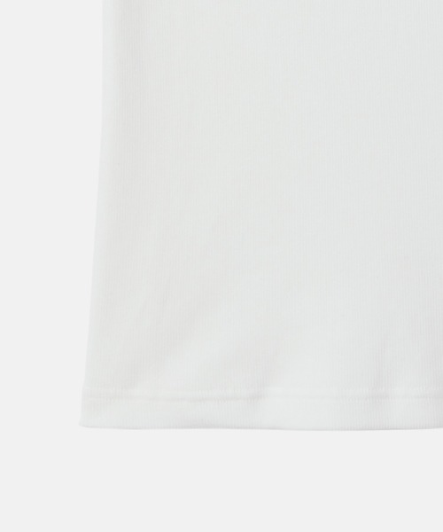 LE CIEL BLEU（ルシェルブルー）の「カラートリムタンクトップ / Color Trimmed Tank Top（タンクトップ・レディース・ネイビー/ブラック/グレー/オフホワイト・36）」の14枚目の写真