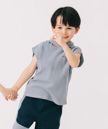 B:MING by BEAMS | フード ノースリーブ プルオーバー2025SS（100～140cm）(Tシャツ/カットソー)