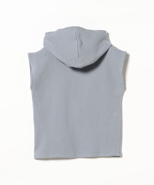 B:MING by BEAMS(ビーミングバイビームス)の「フード ノースリーブ プルオーバー2025SS(100~140cm)(Tシャツ/カットソー・キッズ・オリーブ/サックスブルー・100/110/120/130/140)」の16枚目の写真