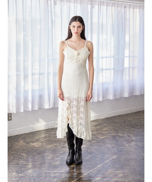 etreloinローズレースキャミワンピース【即日発送】 etre loin ドレス Rose race cami dress : ZOZOTOWN Yahoo!店