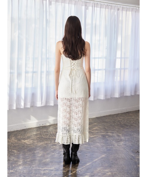 etre loin（エトルワン）の「Rose race cami dress（ドレス