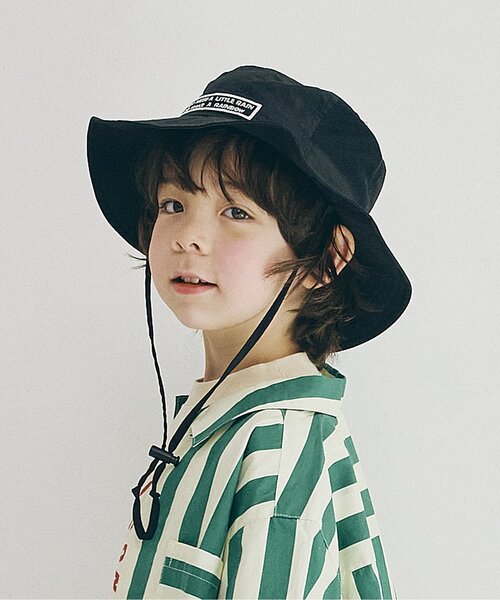 p.premier(ピードットプルミエ)の「風通しのいいマルチカラーアウトドアハット(ハット・キッズ・グリーン/ピンク/レッド/ブラック/イエロー・50/52/54/56)」の1枚目の写真