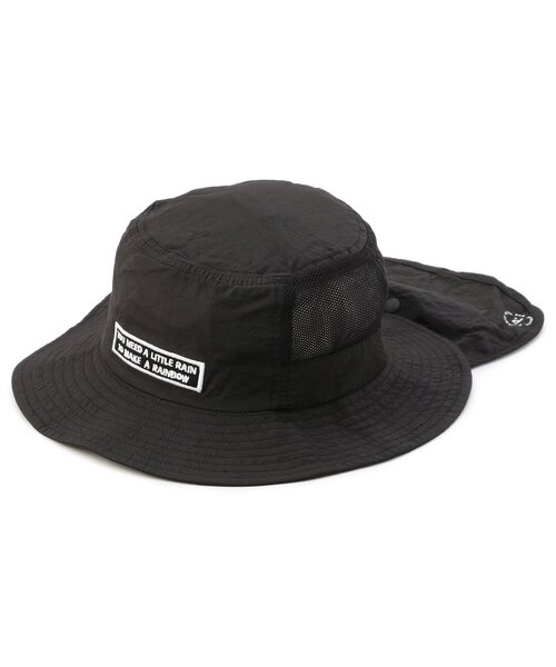 p.premier(ピードットプルミエ)の「風通しのいいマルチカラーアウトドアハット(ハット・キッズ・グリーン/ピンク/レッド/ブラック/イエロー・50/52/54/56)」の12枚目の写真