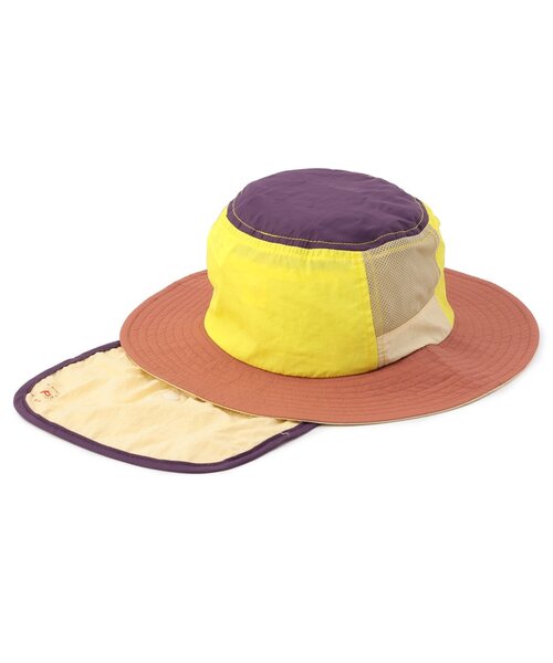 p.premier(ピードットプルミエ)の「風通しのいいマルチカラーアウトドアハット(ハット・キッズ・グリーン/ピンク/レッド/ブラック/イエロー・50/52/54/56)」の13枚目の写真