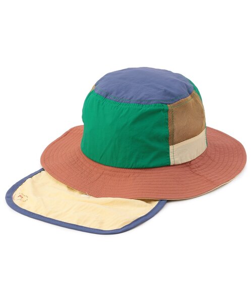 p.premier(ピードットプルミエ)の「風通しのいいマルチカラーアウトドアハット(ハット・キッズ・グリーン/ピンク/レッド/ブラック/イエロー・50/52/54/56)」の8枚目の写真