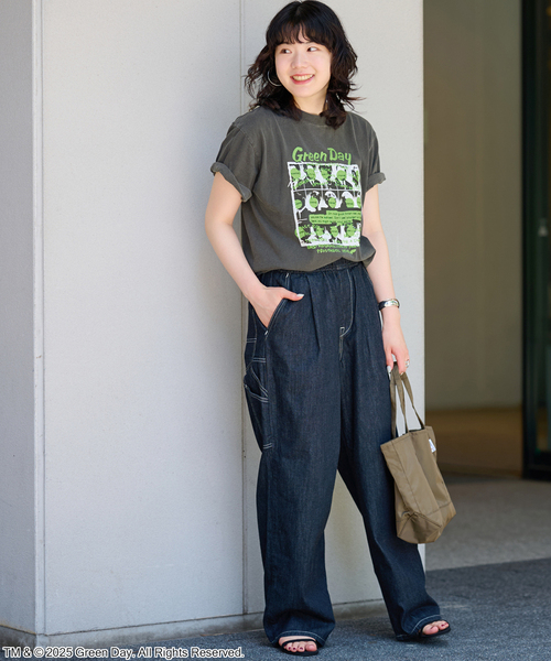 JOURNAL STANDARD relume（ジャーナルスタンダード　レリューム）の「《追加2》別注【GOOD ROCK SPEED】ロックT（Tシャツ/カットソー・レディース・ホワイト/ブラックミックス/ブラック×ブラック・SMALL/LARGE）」の18枚目の写真