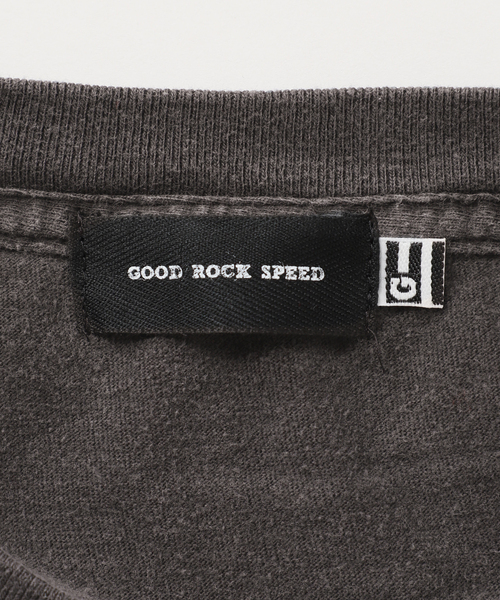 JOURNAL STANDARD relume（ジャーナルスタンダード　レリューム）の「《追加2》別注【GOOD ROCK SPEED】ロックT（Tシャツ/カットソー・レディース・ホワイト/ブラックミックス/ブラック×ブラック・SMALL/LARGE）」の17枚目の写真