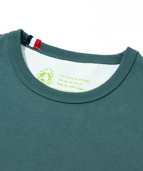 go slow caravan(ゴースローキャラバン)の「ESPACE VERT/エスパスヴェール ペンギンプリント S/S TEE(Tシャツ/カットソー・メンズ・ホワイト/グリーン・LARGE/MEDIUM/X-LARGE)」の9枚目の写真